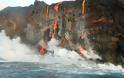 Χαβάη: Το ηφαίστειο Κιλαουέα «χύνεται» στη θάλασσα [video] - Φωτογραφία 1
