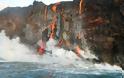 Χαβάη: Το ηφαίστειο Κιλαουέα «χύνεται» στη θάλασσα [video] - Φωτογραφία 3