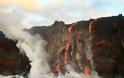 Χαβάη: Το ηφαίστειο Κιλαουέα «χύνεται» στη θάλασσα [video] - Φωτογραφία 4