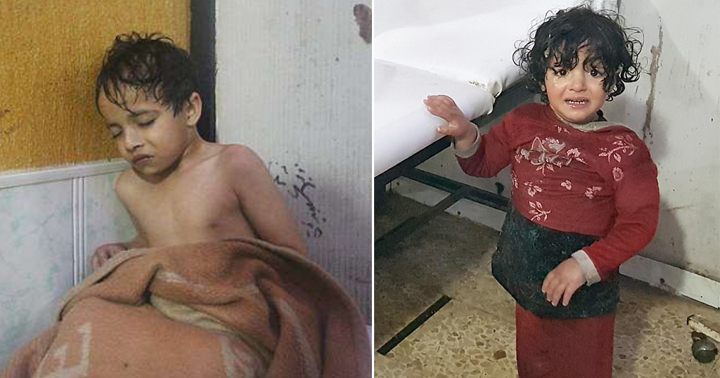Δραματικές εικόνες: 500 άνθρωποι δηλητηριάστηκαν από χημική επίθεση στην Συρία που σκότωσε 43 ανθρώπους - Φωτογραφία 1