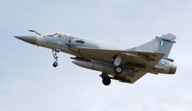 Κατέπεσε Mirage 2000 ανοιχτά της Σκύρου - Φωτογραφία 1