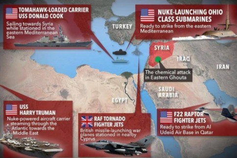Πόλεμος Συρία: Αυτοί είναι οι 8 στόχοι που θα χτυπήσει ο Τραμπ (χάρτες) - Φωτογραφία 8