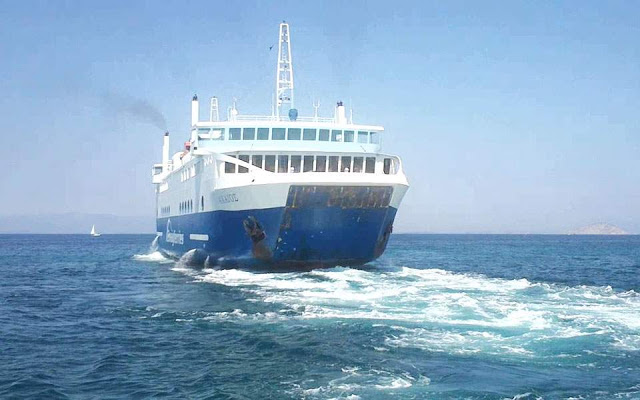 Αγκίστρι: Πρόσκρουση πλοίου με πέντε τραυματίες - Φωτογραφία 1