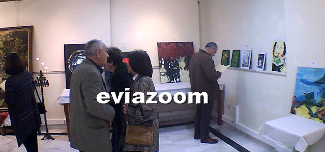 Χαλκίδα: Δείτε Εικόνες και Βίντεο από την έκθεση ζωγραφικής του Βασίλη Βαλάση - Ποιοι έδωσαν το «παρών»! - Φωτογραφία 7