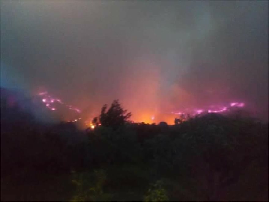 Ανεξέλεγκτη η φωτιά στην Ηλεία - Εκκενώθηκαν σπίτια - Φωτογραφία 5