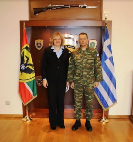 Συνάντηση Αρχηγού ΓΕΣ με την Πρέσβη της Αυστρίας - Φωτογραφία 1