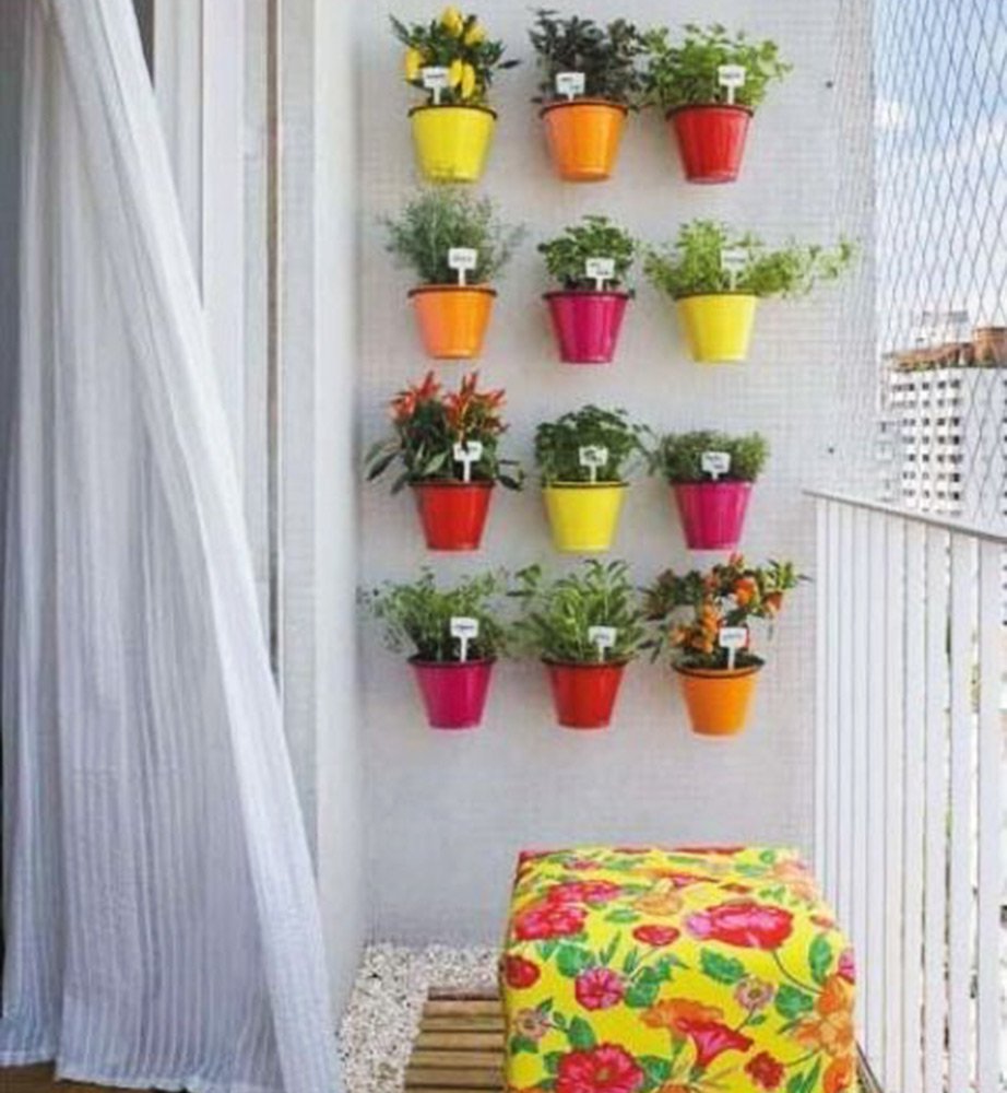 Εκπληκτικές ιδέες για να κάνετε το μικρό σας μπαλκόνι σούπερ στιλάτο - Φωτογραφία 9