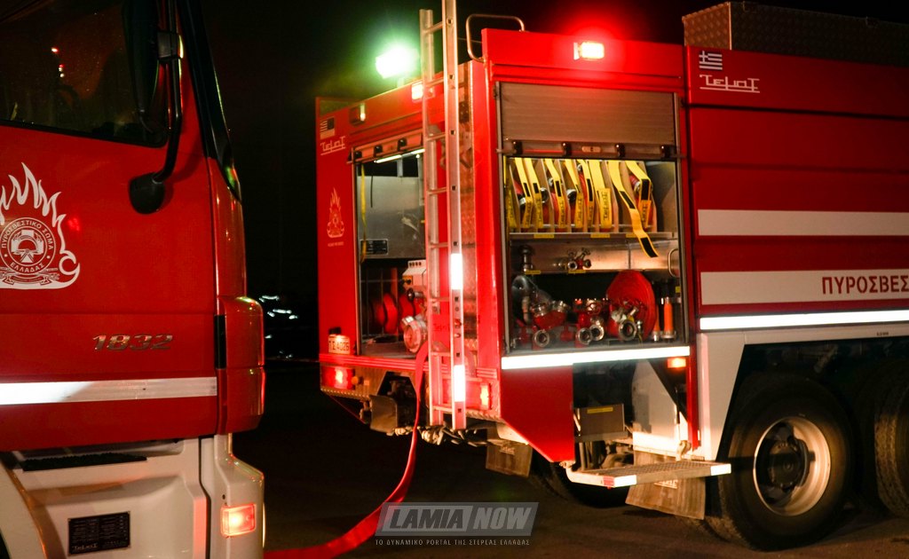 Σκηνές κινηματογραφικής ταινίας στην ΒΙ.ΠΕ Λαμίας - Άμεσα τα αντανακλαστικά της Πυροσβεστικής - Φωτογραφία 9