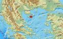 Σεισμός 4,9 Ρίχτερ στο Παλιούρι Χαλκιδικής