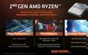 Η AMD αποκάλυψε τους νέους Ryzen 2ης γενιάς
