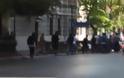 Το βίντεο του Ρουβίκωνα από την επίθεση στη γαλλική αντιπροσωπεία