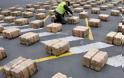 Με 8,7 τόνους κοκαΐνης πιάστηκε το καράβι από την Κολομβία