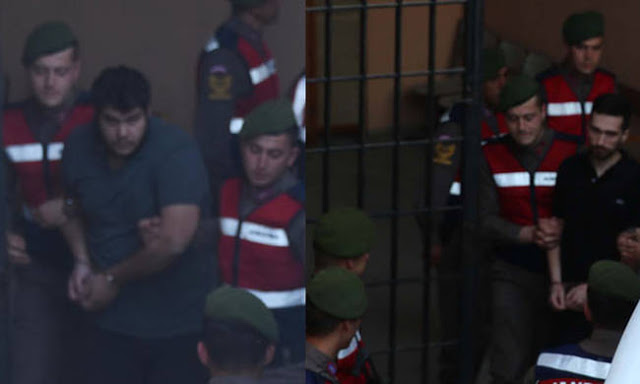 Το τουρκικό δικαστήριο απέρριψε ξανά το αίτημα αποφυλάκισης των δύο Ελλήνων στρατιωτικών - Δείτε Εικόνες και Βίντεο από την προσαγωγή τους! - Φωτογραφία 2