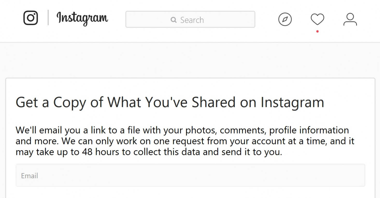 Instagram: πως θα κατεβάσετε τα δεδομένα σας - Φωτογραφία 1