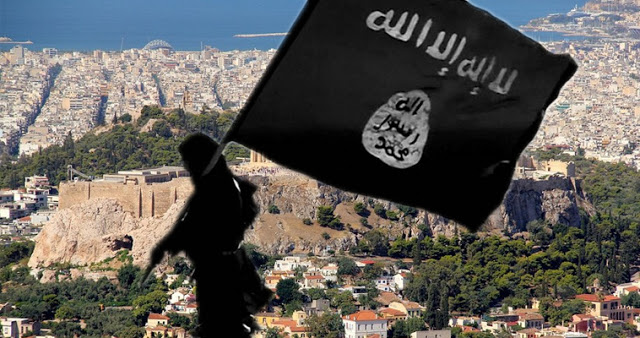 Σημαίες του ISIS στην καρδιά της Αθήνας - Άντρο βίας και ασύμμετρης απειλής κατάληψη στο Εξάρχεια - Φωτογραφία 1