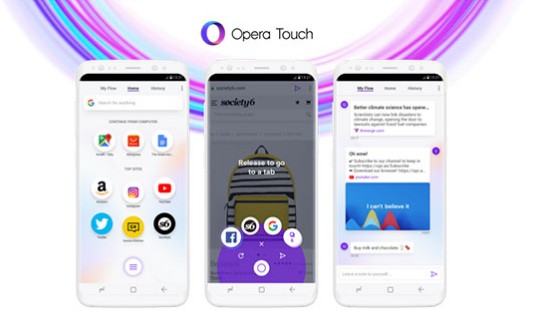 Opera Touch: Νέος mobile web browser με έμφαση στη χρήση με ένα χέρι και άμεση επικοινωνία με την desktop έκδοση [video] - Φωτογραφία 1