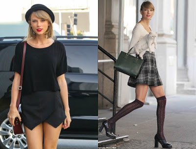 H Taylor Swift έφερε την επιστροφή της... μίνι φούστας - Φωτογραφία 1