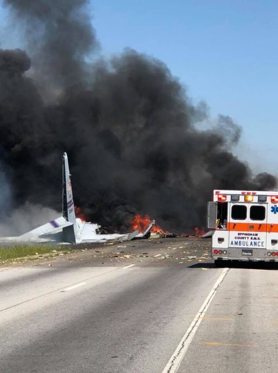 Συνετρίβη C-130  στην Τζόρτζια - Φωτογραφία 5