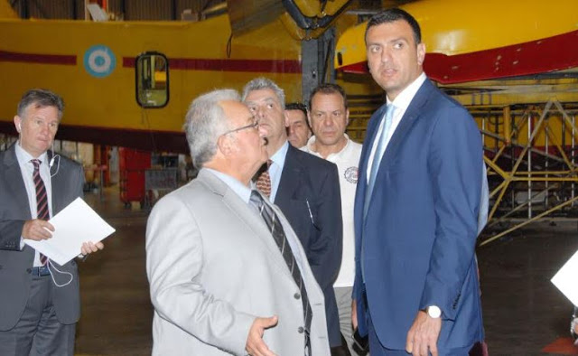 Επίσκεψη Τομεάρχη Εθνικής Άμυνας Ν.Δ. Βασίλη Κικίλια στην ΕΑΒ - Φωτογραφία 2