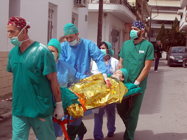 Εκκένωση του Νοσοκομείου Χαλκίδας - Το σενάριο άσκησης για σεισμό! (ΦΩΤΟ) - Φωτογραφία 2