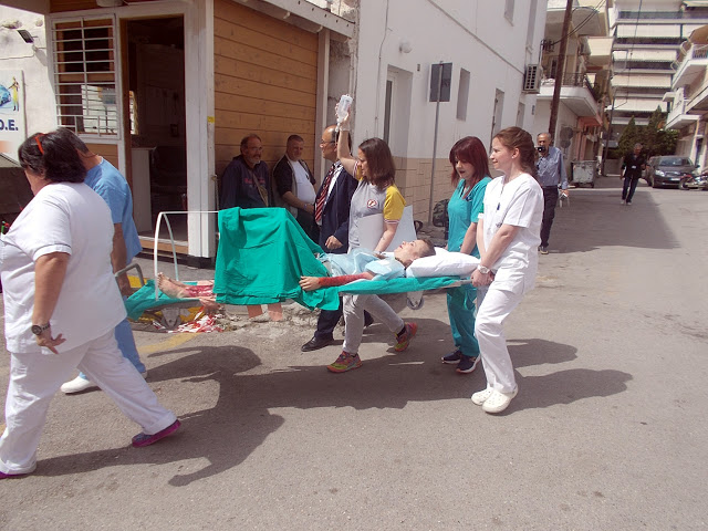 Εκκένωση του Νοσοκομείου Χαλκίδας - Το σενάριο άσκησης για σεισμό! (ΦΩΤΟ) - Φωτογραφία 4