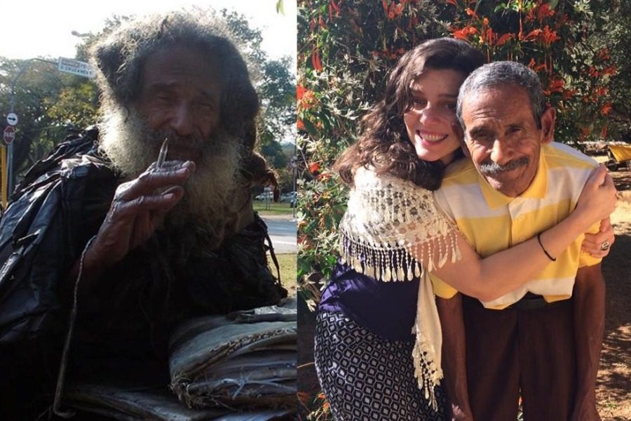Απίστευτη μεταμόρφωση: Mια γυναίκα βοήθησε έναν άστεγο να ξαναφτιάξει τη ζωή του - Φωτογραφία 1