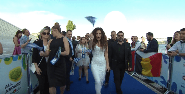 Eurovision 2018: To Blue Carpet opening και η εντυπωσιακή εμφάνιση της Γιάννας Τερζή. - Φωτογραφία 3