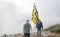 Τρέλα για την ΑΕΚ: Αστακιώτες ύψωσαν την σημαία της ΑΕΚ στη κορυφή του όρους Βελούτσα (ΦΩΤΟ: Make art) - Φωτογραφία 5