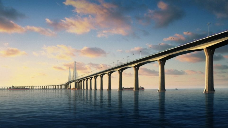 Η Κίνα αποκαλύπτει την μεγαλύτερη θαλάσσια γέφυρα στον κόσμο - Φωτογραφία 1