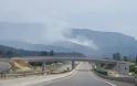 Κάηκε αυτοκίνητο στην Ιόνια στο ύψος της Σταμνάς