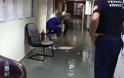 Με ομπρέλες στην οδοντιατρική σχολή του ΑΠΘ – Κατέρρευσαν ταβάνια [video]