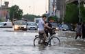 Θεσσαλονίκη: Βροχή ενάμιση μήνα έπεσε μέσα σε μία ώρα το μεσημέρι