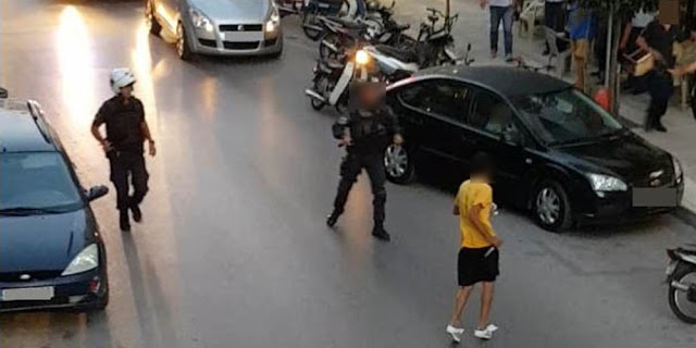 Αιγύπτιος σε κατάσταση αμόκ μαχαιρώνει αστυνομικό στην Καλαμάτα (ΒΙΝΤΕΟ) - Φωτογραφία 1