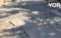 H νεροποντή της Θεσσαλονίκης αποκάλυψε λιθόστρωτα της παλιάς πόλης