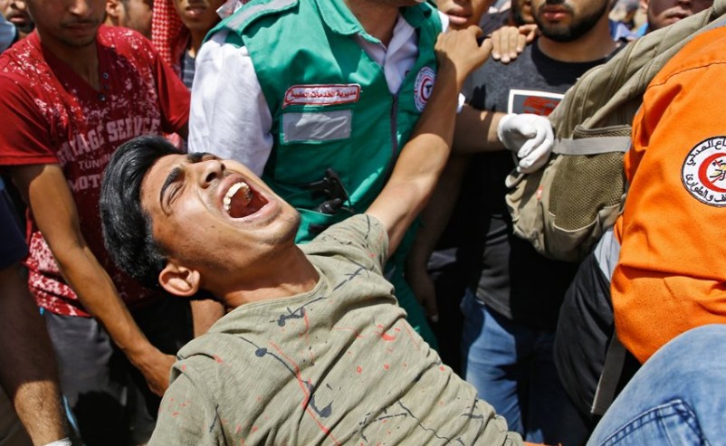 Μακελειό στη Γάζα: 38 νεκροί Παλαιστίνιοι λίγο πριν το άνοιγμα της πρεσβείας των ΗΠΑ στην Ιερουσαλήμ [photos+video] - Φωτογραφία 1