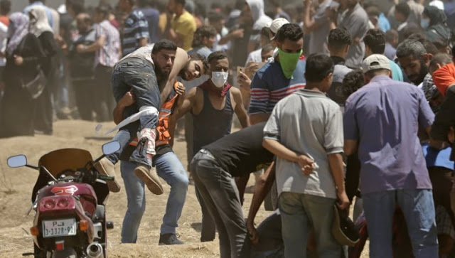 Μακελειό στη Γάζα: 38 νεκροί Παλαιστίνιοι λίγο πριν το άνοιγμα της πρεσβείας των ΗΠΑ στην Ιερουσαλήμ [photos+video] - Φωτογραφία 4