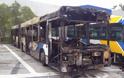 Δέκα λεωφορεία κάθε μήνα σπάνε οι μπαχαλάκηδες στην Αθήνα (Πίνακες)