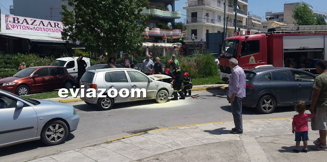 Χαλκίδα: Αυτοκίνητο τυλίχθηκε στις φλόγες εν κινήσει στην οδό Αρεθούσης! (ΦΩΤΟ) - Φωτογραφία 3