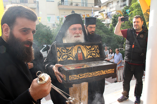 Τα θαυματουργά ιερά λείψανα του Αγίου Φιλουμένου στην Μητρόπολη Καισαιριανής - Φωτογραφία 3