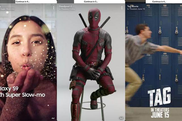 Snapchat: Έκαναν την εμφάνιση τους οι πρώτες διαφημίσεις 6 δευτερολέπτων που δεν μπορείς να αποφύγεις - Φωτογραφία 1