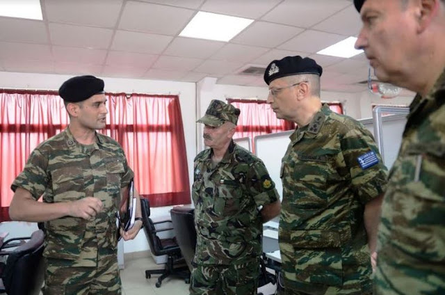 Επίσκεψη του Αρχηγού Χερσαίων Δυνάμεων της Βουλγαρίας, Υποστράτηγου Mihail Dimitrov Popov. - Φωτογραφία 14