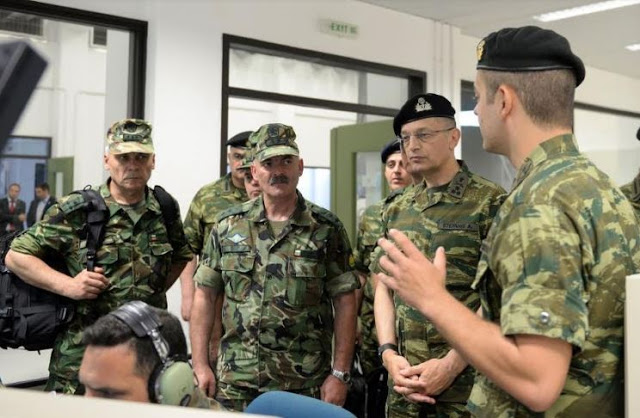 Επίσκεψη του Αρχηγού Χερσαίων Δυνάμεων της Βουλγαρίας, Υποστράτηγου Mihail Dimitrov Popov. - Φωτογραφία 2