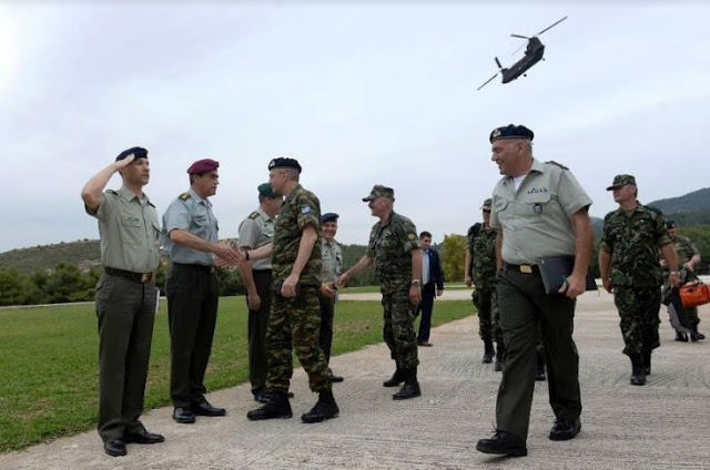Επίσκεψη του Αρχηγού Χερσαίων Δυνάμεων της Βουλγαρίας, Υποστράτηγου Mihail Dimitrov Popov. - Φωτογραφία 21