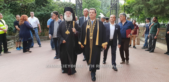 Πατριάρχης Αλεξανδρείας: ''Ήρθα στη σχολή μου, ήρθα στο σπίτι μου'' - Φωτογραφία 2