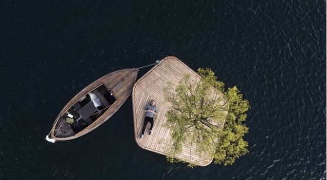 Τεχνητό ξύλινο νησί στη μέση της Κοπεγχάγης -Λειτουργεί ως χώρος αναψυχής - Φωτογραφία 1