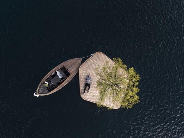 Τεχνητό ξύλινο νησί στη μέση της Κοπεγχάγης -Λειτουργεί ως χώρος αναψυχής - Φωτογραφία 2