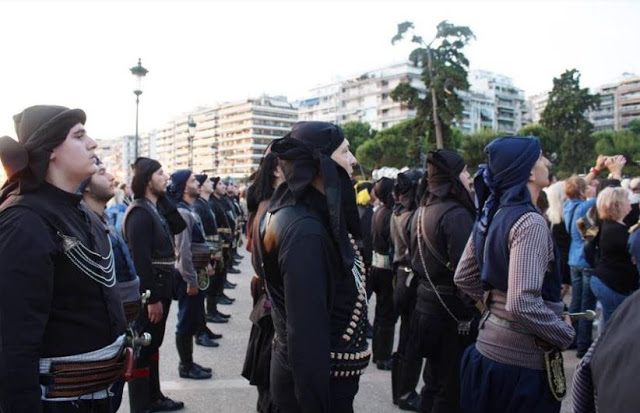 Τιμητικό Άγημα και Τμήμα Στρατιωτικής Μουσικής στον Εορτασμό της Ημέρας Μνήμης της Γενοκτονίας των Ελλήνων του Πόντου, στον Λευκό Πύργο Θεσσαλονίκης - Φωτογραφία 7