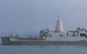 Στο Ιόνιο το πολεμικό πλοίο των ΗΠΑ που φτιάχτηκε από τα συντρίμμια των Δίδυμων Πύργων