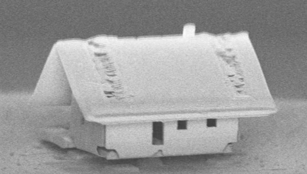 Το μικρότερο σπίτι στον κόσμο κατασκευάστηκε από νανορομπότ - Φωτογραφία 1