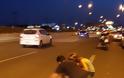 Τροχαίο ατύχημα με έναν τραυματία στην Εθνική Οδό Αθηνών - Λαμίας (ΦΩΤΟ) - Φωτογραφία 2